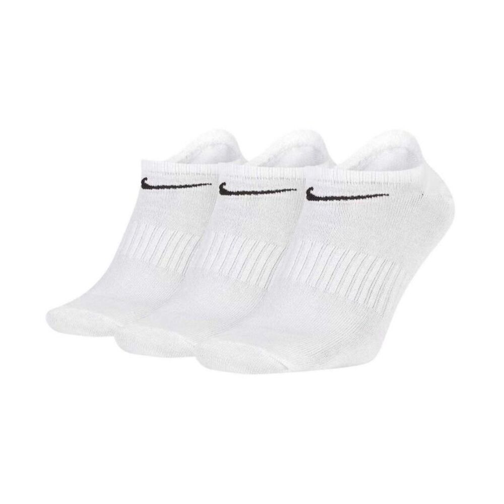 Nike Unisex Adult No-Show Socks / White